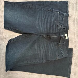 LOFT Outlet Dark Blue High Waisted Flare Jeans